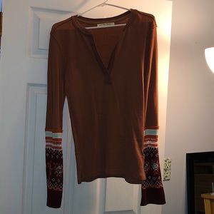 Free People long sleeve shirt New with Tags
